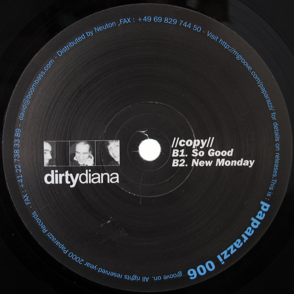 Copy - Dirty Diana | Paparazzi Records (PAPA-06) - 2 Copy - Dirty Diana | Paparazzi Records (PAPA-06) - 2