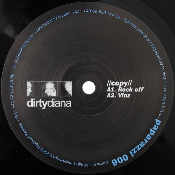 Copy - Dirty Diana | Paparazzi Records (PAPA-06)