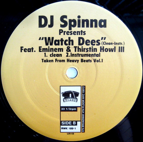 DJ Spinna - Rock / Watch Dees | Rawkus (RWK 189-1) - 4