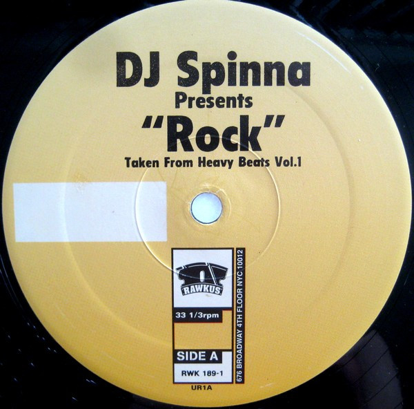 DJ Spinna - Rock / Watch Dees | Rawkus (RWK 189-1) - 3
