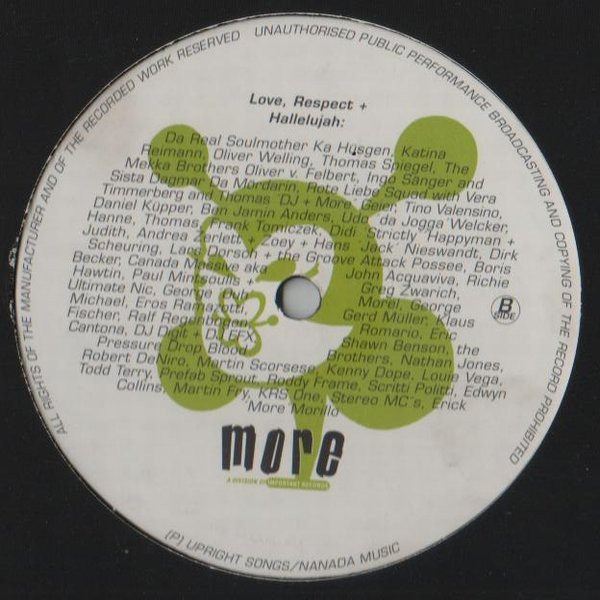 Ramin - Mekka Grooves Pt. 4711 | More (MORE 1002) - 2