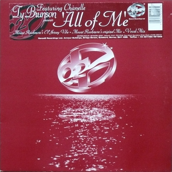 Ty Brunson Featuring Chanelle - All Of Me | Dance 2 Recordings (D2R0101) - main Ty Brunson Featuring Chanelle - All Of Me | Dance 2 Recordings (D2R0101) - main