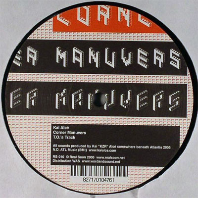 Kai Alcé - Corner Manuvers | Real Soon (RS-010)