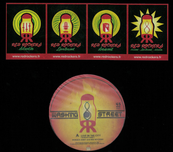 Horace Andy & Red Rockers - Live in the city / Monster Mobster | Washing Street (WSR001) - 3 Horace Andy & Red Rockers - Live in the city / Monster Mobster | Washing Street (WSR001) - 3