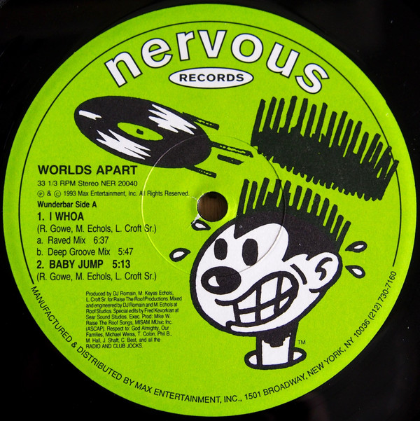Worlds Apart - I Whoa | Nervous Records (NER 20040)