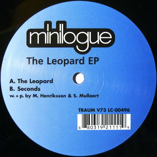 Minilogue - The Leopard EP | Traum Schallplatten (TRAUM V73) - 3