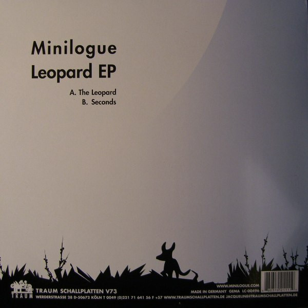 Minilogue - The Leopard EP | Traum Schallplatten (TRAUM V73) - 2
