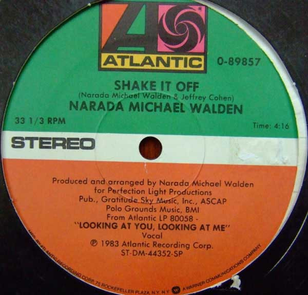 Narada Michael Walden - Reach Out / Shake It Off | Atlantic (0-89857) - 2