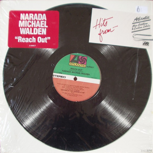 Narada Michael Walden - Reach Out / Shake It Off | Atlantic (0-89857) - 3