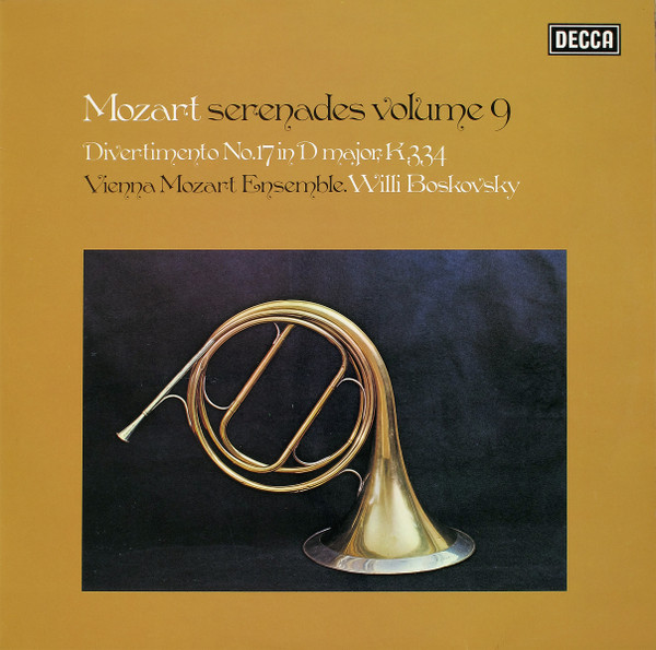 Mozart Serenades Volume 9