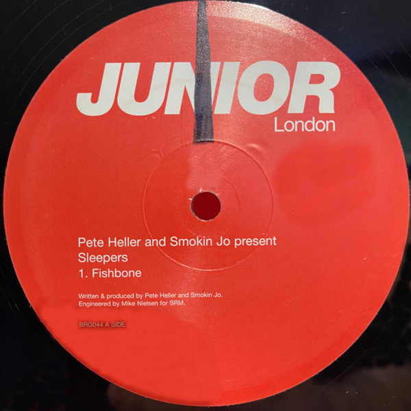 Pete Heller And Smokin Jo Present Sleepers - Fishbone | Junior London (BRG044) - 3
