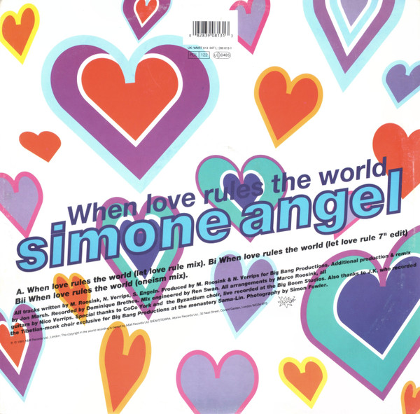 Simone Angel - When Love Rules The World | Atomic Records (WNRT 813) - 2 Simone Angel - When Love Rules The World | Atomic Records (WNRT 813) - 2