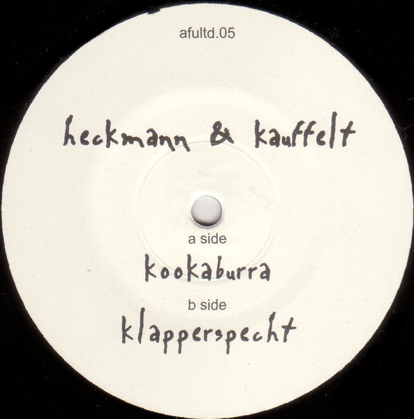 Heckmann & Kauffelt - Kookaburra / Klapperspecht | AFU Limited (afultd.05) - main Heckmann & Kauffelt - Kookaburra / Klapperspecht | AFU Limited (afultd.05) - main