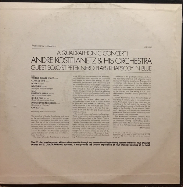 A Quadraphonic Concert!