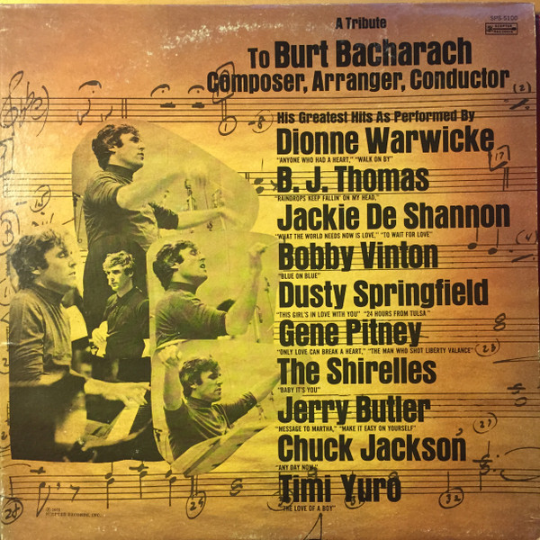 Various - A Tribute To Burt Bacharach: Composer, Arranger, Conductor | Scepter Records (SPS 5100) - main Various - A Tribute To Burt Bacharach: Composer, Arranger, Conductor | Scepter Records (SPS 5100) - main