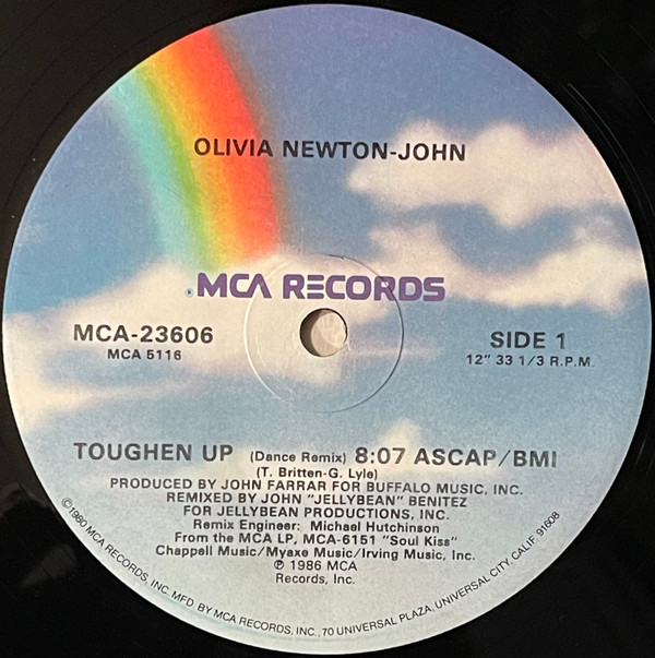 Olivia Newton-John - Toughen Up | MCA Records (MCA-23606) - 3 Olivia Newton-John - Toughen Up | MCA Records (MCA-23606) - 3