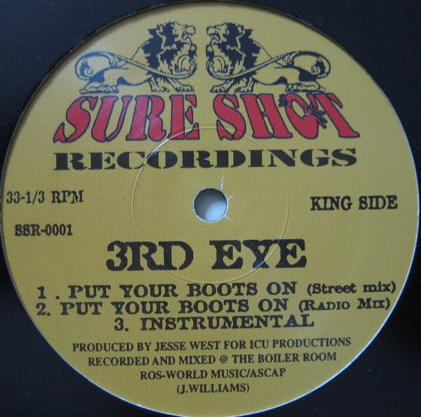 3rd Eye - The Alps / Put Your Boots On | Sure Shot Recordings (SSR-0001) - 2 3rd Eye - The Alps / Put Your Boots On | Sure Shot Recordings (SSR-0001) - 2