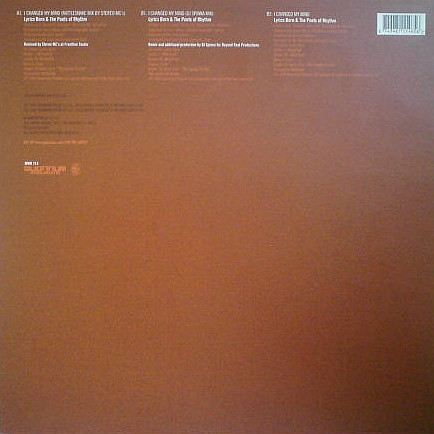 Quannum MC's Feat. Lyrics Born & The Poets Of Rhythm - I Changed My Mind | Mo Wax (MWR 114) - 2