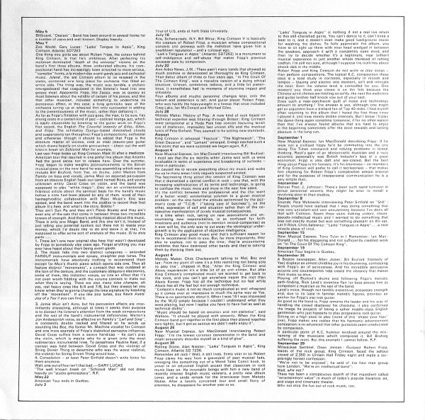 King Crimson - The Young Persons' Guide To King Crimson | Island Records (ISLD 7) - 22 King Crimson - The Young Persons' Guide To King Crimson | Island Records (ISLD 7) - 22