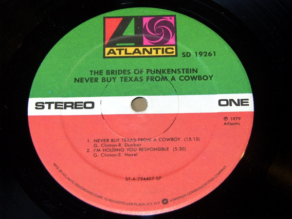 Brides Of Funkenstein - Never Buy Texas From A Cowboy | Atlantic (SD 19261) - 3 Brides Of Funkenstein - Never Buy Texas From A Cowboy | Atlantic (SD 19261) - 3