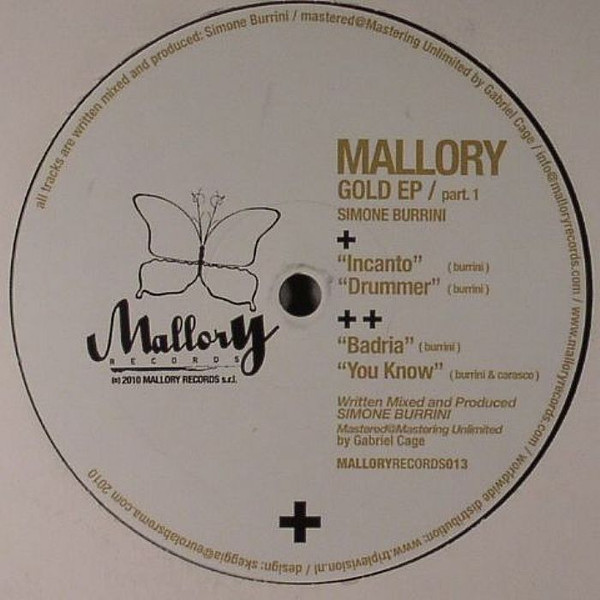 Simone Burrini - Gold EP Part 1 | Mallory Records (MALLORY 013) - 2 Simone Burrini - Gold EP Part 1 | Mallory Records (MALLORY 013) - 2