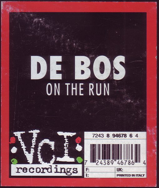 De Bos - On The Run | VCI Recordings (7243 8 94678 6 4) - 3