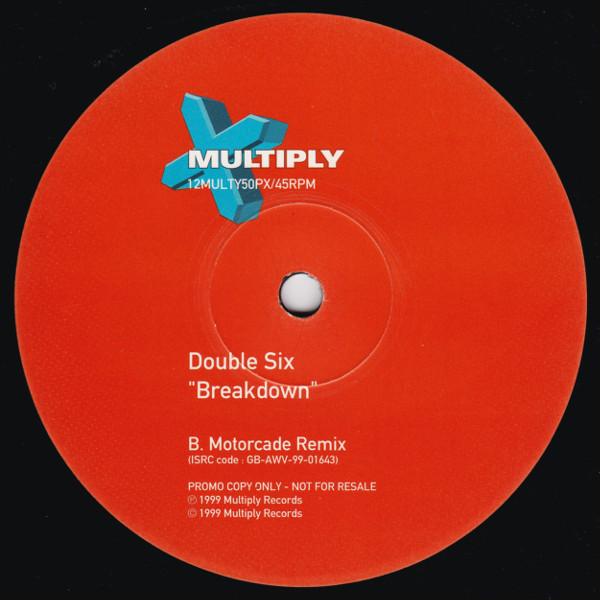 Double Six - Breakdown | Multiply Records (12MULTY50PX) - 2