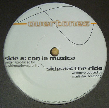 Ralphi Rosario & Martin Fry - Con La Musica | Overtones Music (OTM001)