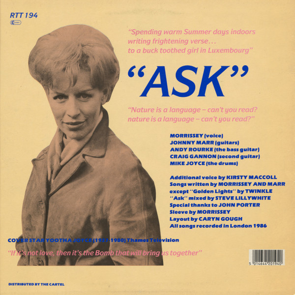 The Smiths - Ask | Rough Trade (RTT 194) - 2
