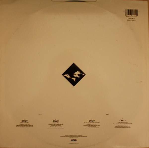 Seal - Crazy (The William Orbit Remix) | ZTT (ZANG 8TX) - 2