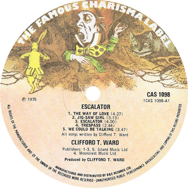 Clifford T. Ward - Escalator | Charisma (CAS 1098) - 3