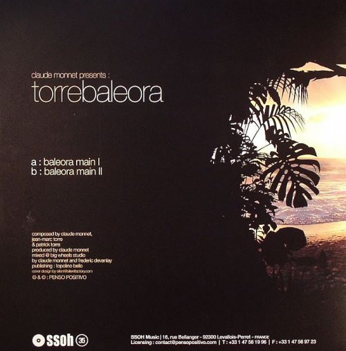 Claude Monnet Presents Torre - Baleora | SSOH (SSOH 35) - 2