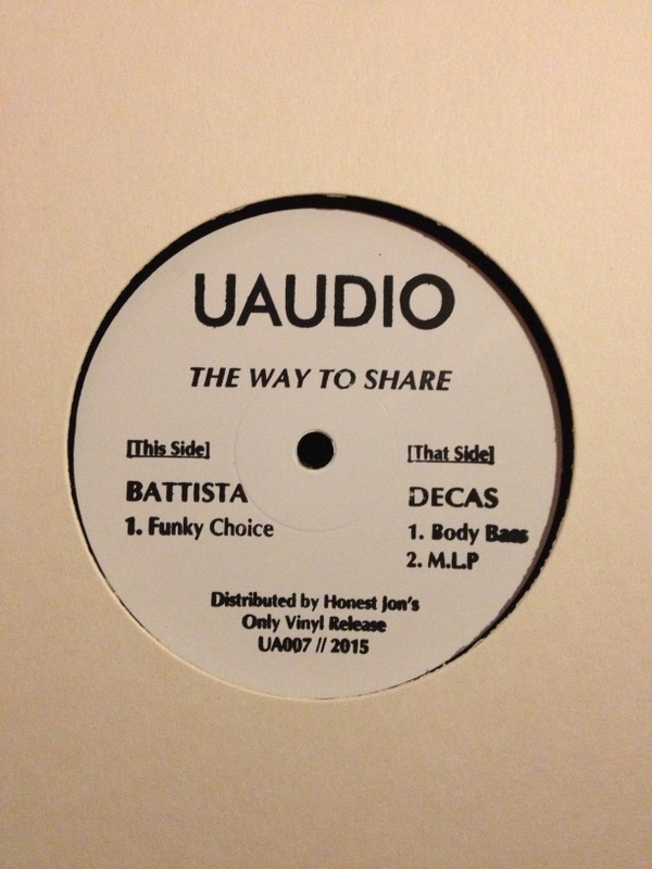 Battista / Decas - The Way To Share | uaudio (UA007)