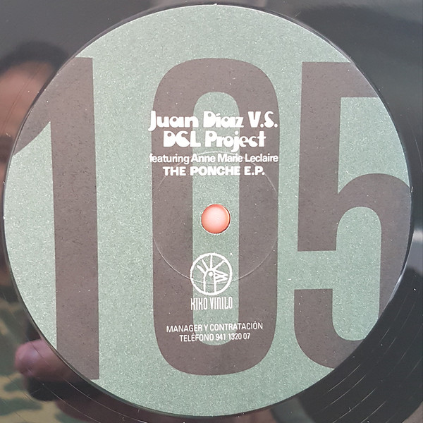 Juan Diaz vs. DCL Project - The Ponche E.P. | Kidesol Records (KDS 105) - 2
