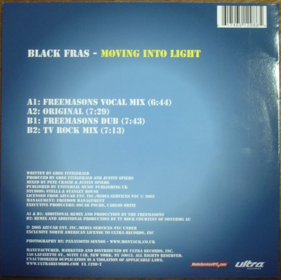 Black Fras - Moving Into Light | Ultra Records (UL 1298-6) - 2 Black Fras - Moving Into Light | Ultra Records (UL 1298-6) - 2