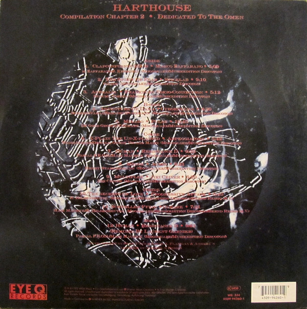 Various - Harthouse Compilation Chapter 2 (Dedicated To The Omen) | Harthouse (4509 94260-1) - 2