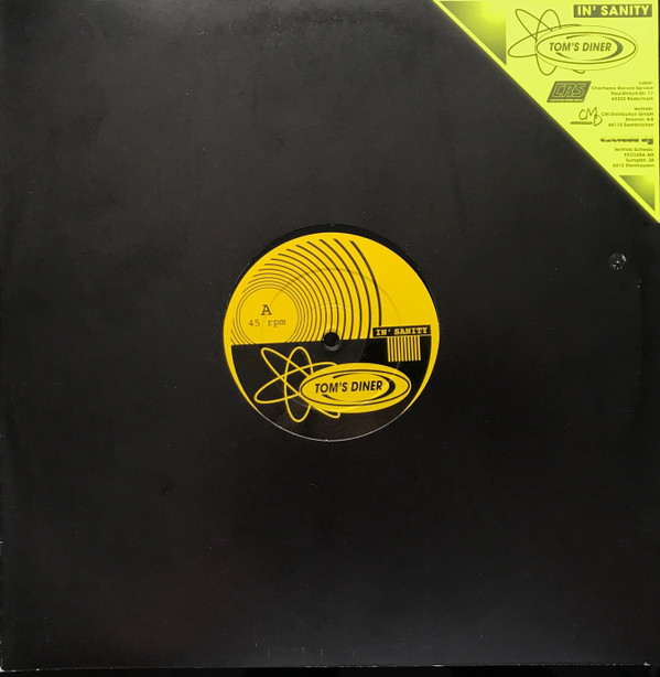 In' Sanity - Tom's Diner  | Chartware Records (IMMSV 95) - main