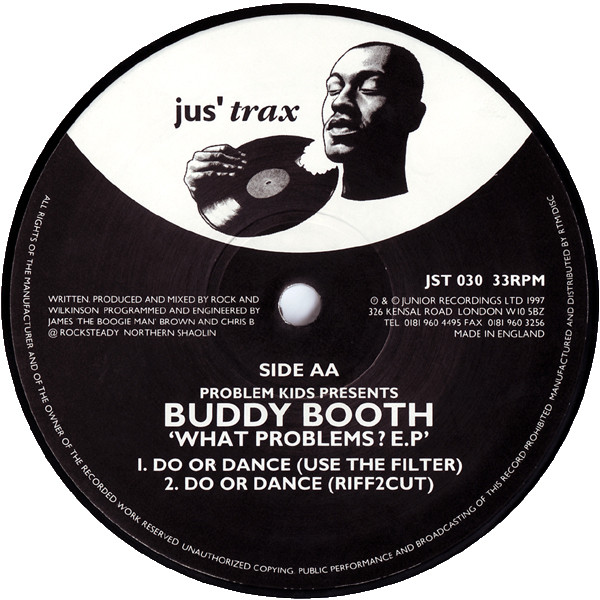 Problem Kids Presents Buddy Booth - What Problems? E.P | Jus' Trax (JST 030) - 2