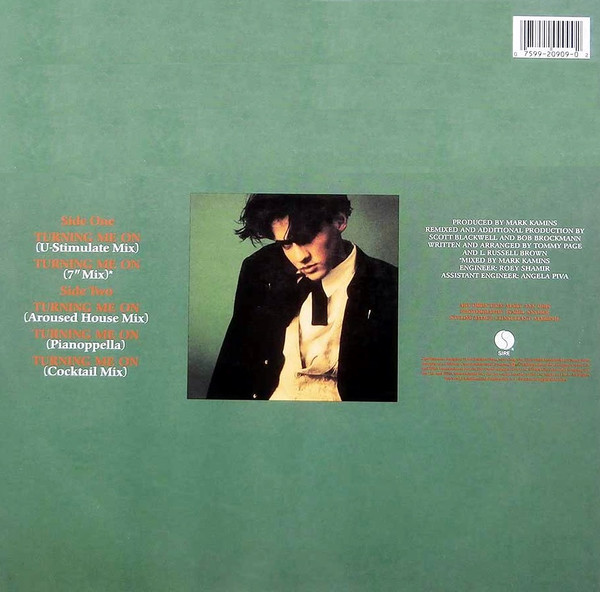 Tommy Page - Turning Me On | Sire (9 20909-0) - 2
