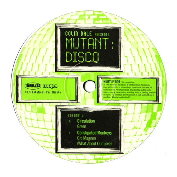 Colin Dale - Mutant Disco | Harmless (HURTLP 009) - 5 Colin Dale - Mutant Disco | Harmless (HURTLP 009) - 5