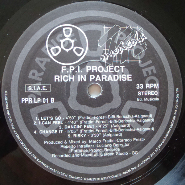 FPI Project - Rich In Paradise | Paradise Project Records (PPR LP 01) - 6 FPI Project - Rich In Paradise | Paradise Project Records (PPR LP 01) - 6