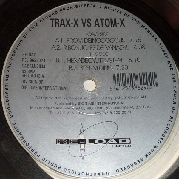 Trax-X vs Atom-X - From Deinococcus | Re-load Limited (REL 962902 LTD) - 4 Trax-X vs Atom-X - From Deinococcus | Re-load Limited (REL 962902 LTD) - 4