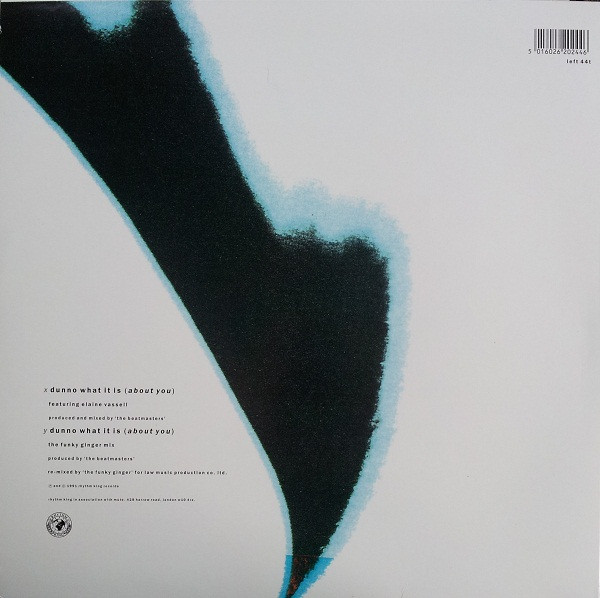 The Beatmasters - Dunno What It Is (About You) | Rhythm King (LEFT 44T) - 2