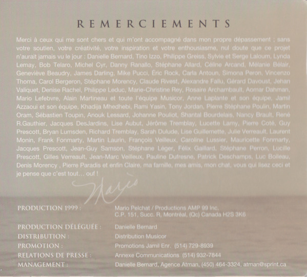 Mario Pelchat - VII | MP3 Disques (AMPCD-8200) - 3 Mario Pelchat - VII | MP3 Disques (AMPCD-8200) - 3
