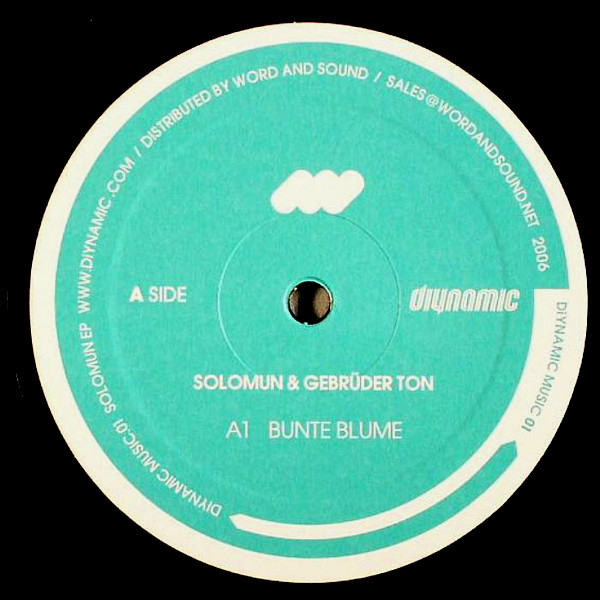 Solomun / Gebrüder Ton / Adriano - Solomun EP | Diynamic Music (DIYNAMIC MUSIC 01) - main Solomun / Gebrüder Ton / Adriano - Solomun EP | Diynamic Music (DIYNAMIC MUSIC 01) - main