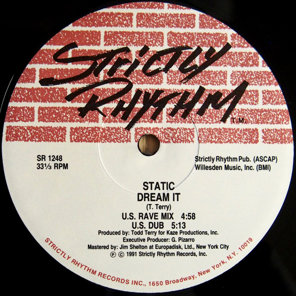 Static - Dream It | Strictly Rhythm (SR 1248)