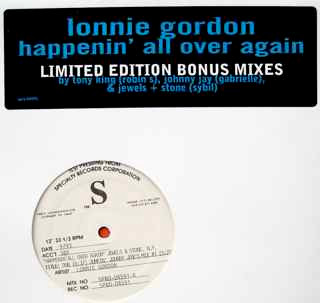 Lonnie Gordon - Happenin' All Over Again | SBK Records (SPRO-04591)