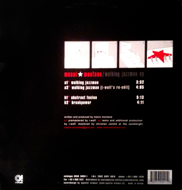 Manni Montana - Walking Jazzman EP | Dope Noir (DONO 0009-1) - 2 Manni Montana - Walking Jazzman EP | Dope Noir (DONO 0009-1) - 2