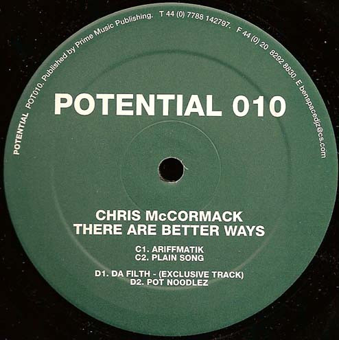 Chris McCormack - There Are Better Ways | Potential (POT010) - 3 Chris McCormack - There Are Better Ways | Potential (POT010) - 3