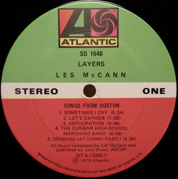 Les McCann - Layers | Atlantic (SD 1646) - 4 Les McCann - Layers | Atlantic (SD 1646) - 4